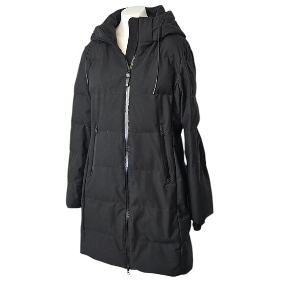 Atelier Noir Womens Sydney Jacket, Down, Feather, Black, Parka, Size Small - Picture 11 of 11